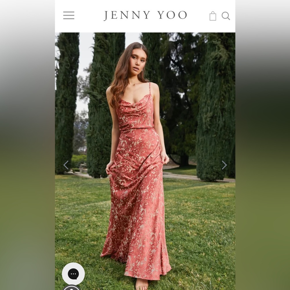 Jenny Yoo Dahlia Palermo Satin - size 10